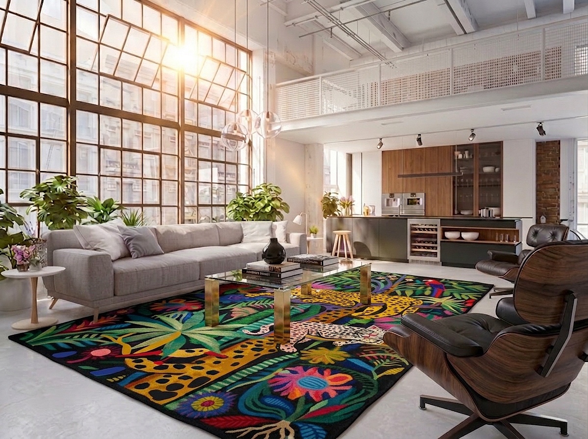 Jungle Rug Interior