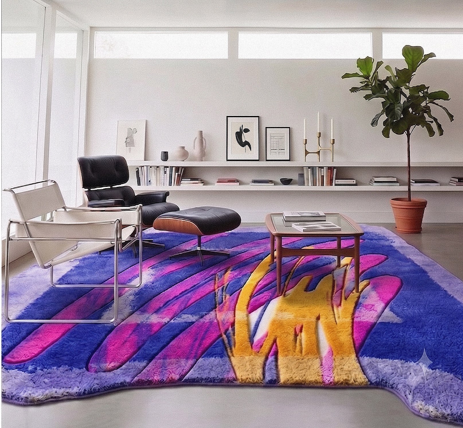 Maze Rug Interior